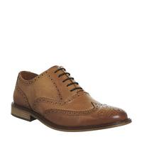 Office Friendly Brogue TAN LEATHER