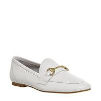 Office Destiny Trim Loafer OFF WHITE LEATHER