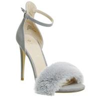 Office Huff Fluff Sandal GREY