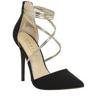 Office High Society Point Court Heels BLACK GOLD