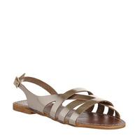 Office Bamboo Strappy Sandal GOLD LEATHER