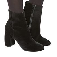 Office Literally High Cut Boot BLACK VELVET