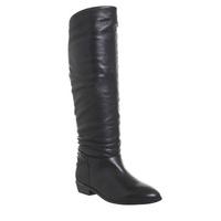 Office Kyle Slouch Knee Boots BLACK LEATHER