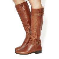 Office Kentucky Casual Riding Boot TAN LEATHER