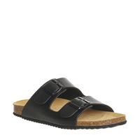 Office Hype 2 Double Strap Sandals BLACK