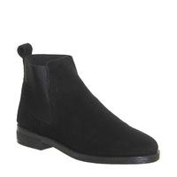 office jamie chelsea boot black suede