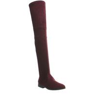 office eden stretch over the knee boots bordo