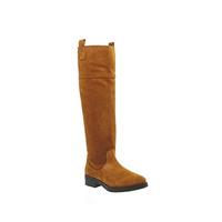 Office Eastwood Knee Boots RUST SUEDE