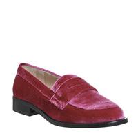 Office Flamboyant Loafer PINK VELVET