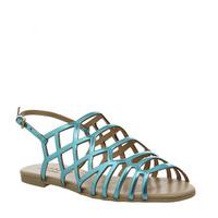 Office Beau Caged Sandal BLUE MIRROR