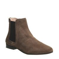 office lincoln chelsea boots brown suede