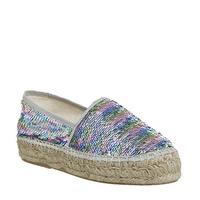 Office Frieda Sequin Espadrille MULTI SEQUIN