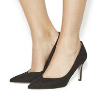 Office Margarita Point Court Heels BLACK