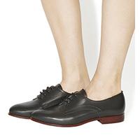 Office Reach Softy Lace Up Brogues BLACK LEATHER