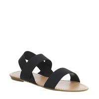 Office Swift Elastic Sandal BLACK