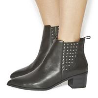Office Logical Pointed Chelsea Boots BLACK LEATHER