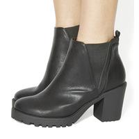 Office Limit Chunky Chelsea Boots BLACK