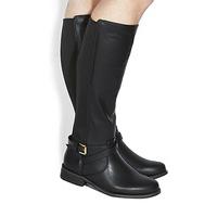 office emilia riding knee boots black