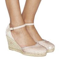 Office Milano Two Part Espadrille PINK SEQUINS