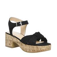 Office Magnolia Demi Flatform Sandal BLACK