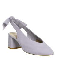 office magic bow back court lilac kid suede