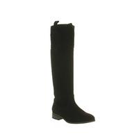 Office Nico Knee boots BLACK SUEDE