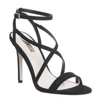 Office Hope Strappy Heeled Sandals BLACK