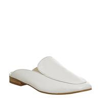 Office France High Vamp Mule OFF WHITE LEATHER