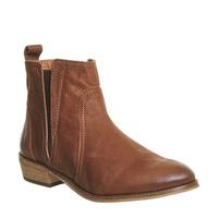 Office Lone Ranger Casual Chelsea Boots TAN LEATHER