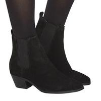 Office Leonardo Chelsea Ankle Boots BLACK SUEDE