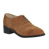 Office Duke Suede Lace Up TAN SUEDE