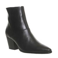 Office Levi Western Boots BLACK LEATHER