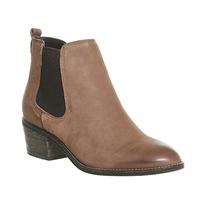 Office Jenkins Chelsea Boot NEW BROWN LEATHER