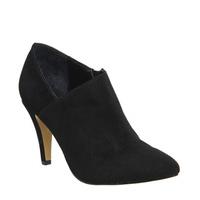 Office Quirky Shoe Boots BLACK SUEDE
