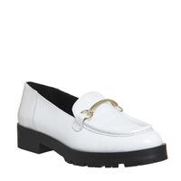 Office Pooch Chunky Trim Loafer OFF WHITE LEATHER