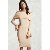 Off-the-Shoulder Bodycon Dress