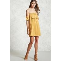 Off-the-Shoulder Shift Dress