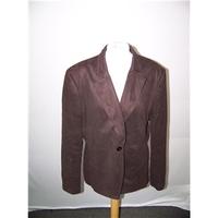 Offshoot suede effect jacket Offshoot - Size: 16 - Brown - Jacket