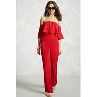 off the shoulder jumpsuit