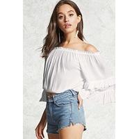 Off-the-Shoulder Crop Top