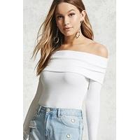 Off-the-Shoulder Knit Top