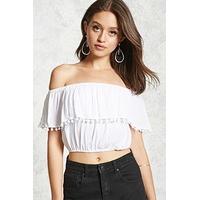 Off-the-Shoulder Crop Top