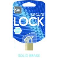 **OFFER** GO TRAVEL CASE LOCK TWIN (PAIR OF SOLID BRASS PADLOCKS)