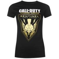Official Official Call of Duty Warfare T Shirt Ladies