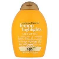 ogx sunkissed blonde lemon highlights shampoo 385ml