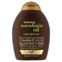 ogx hydrating macadamia oil shampoo 385ml