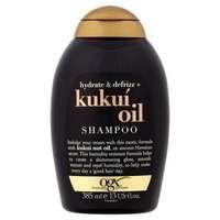 ogx hydrate defrizz kukui oil shampoo 385ml