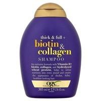 ogx thick full biotin collagen shampoo 385ml