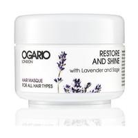 ogario london restore and shine hair masque travel size