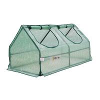 OGrow Compact Outdoor Seed Starter Greenhouse Green Cloche With Pe Protection Cover